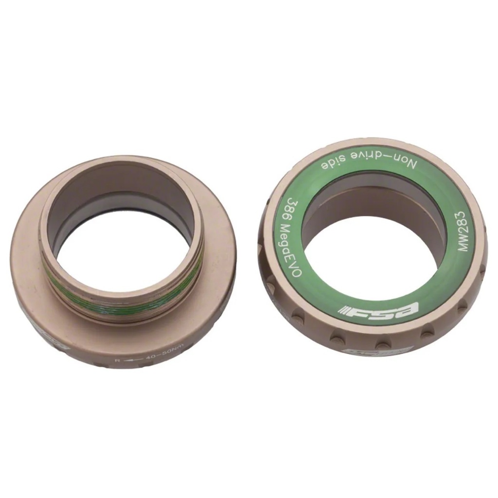 Trục vặn FSA MegaEVO Steel | English/ BSA for 386 EVO Cranks | 68/73mm