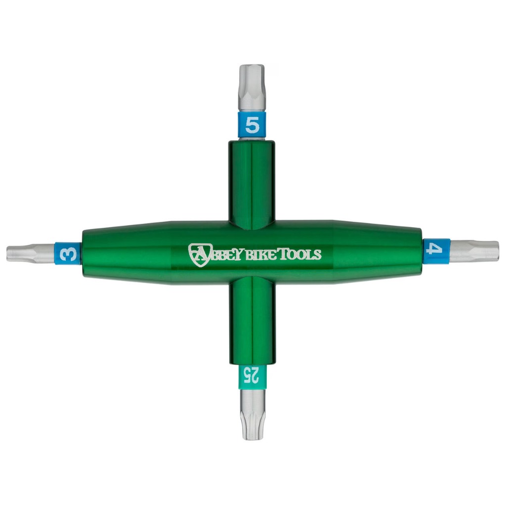 Abbey Bike Tools 4-Way Multi-Tool | 3/4/5mm/t25