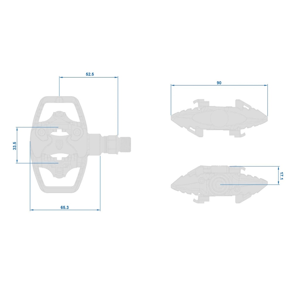 Bàn Đạp Ritchey Comp Trail Mountain Clipless Pedals