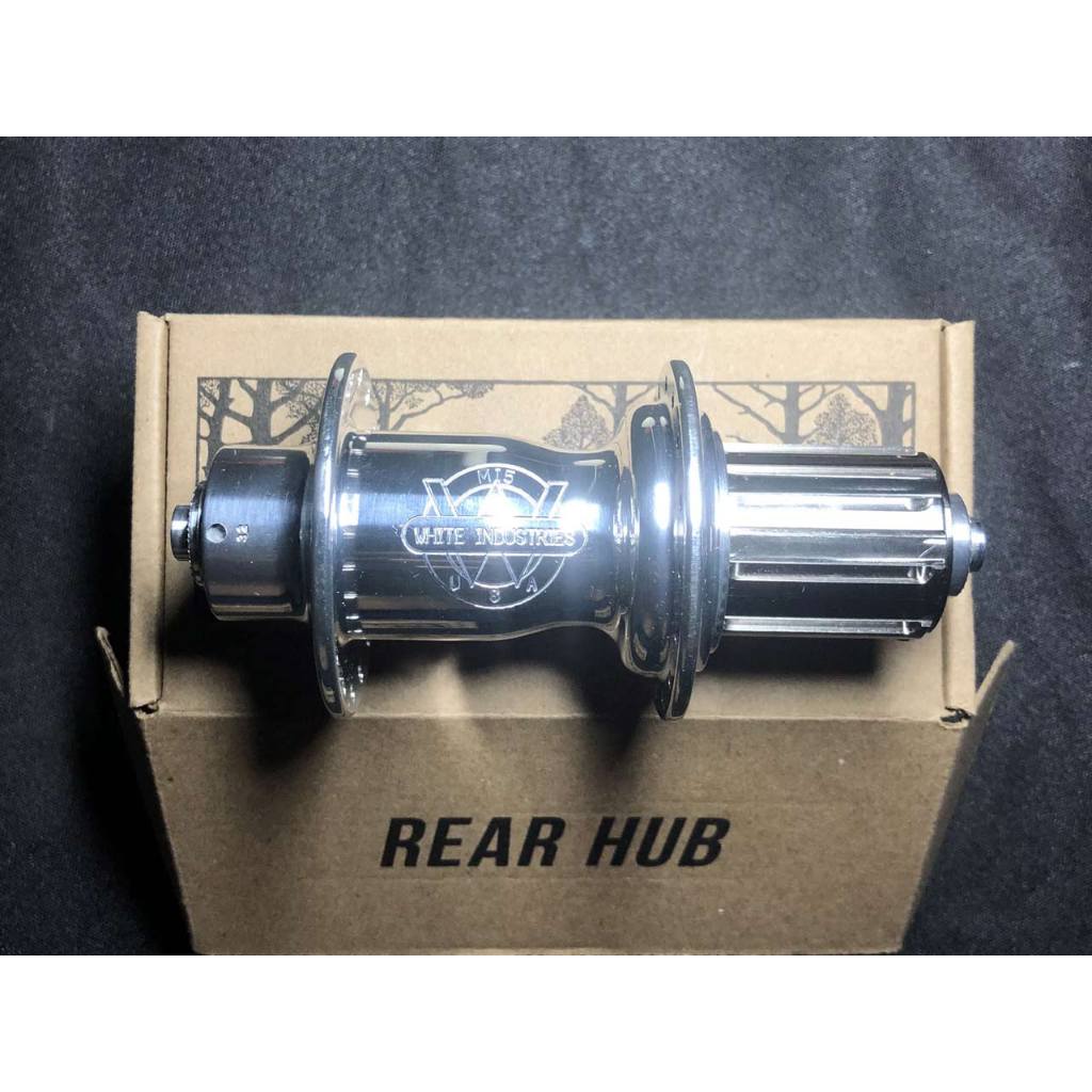 White Industries MI5 Rear Hub | QRx130/32H | Shimano HG | Silver