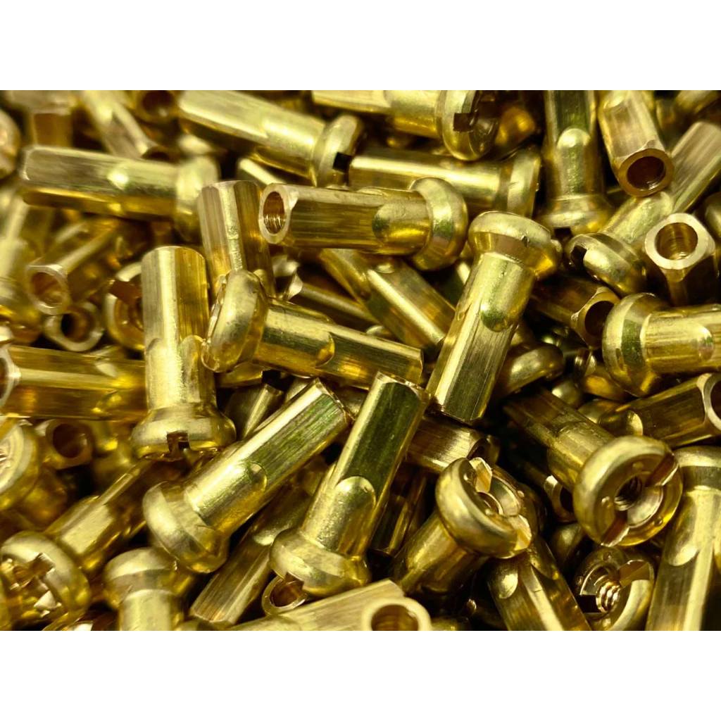 Chân Căm SIMWORKS x HOSHI Raw Brass Nipple 14G | 1 cái