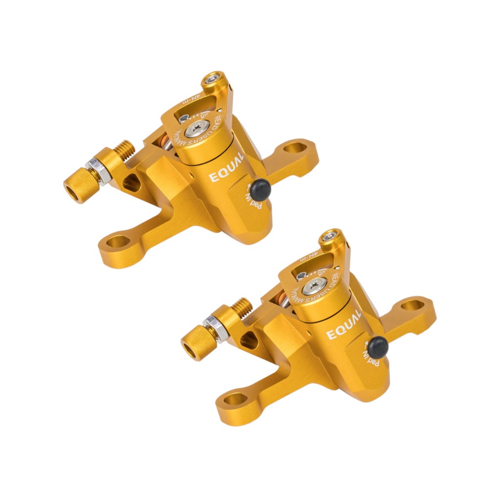 Growtac Equal Mechanical Disc Brake Caliper Set | Post Mount