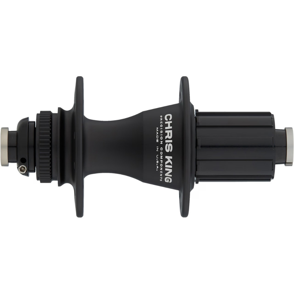 Chris King R45D Centerlock | 12×100/12×142 | Shimano HG | Steel | Black