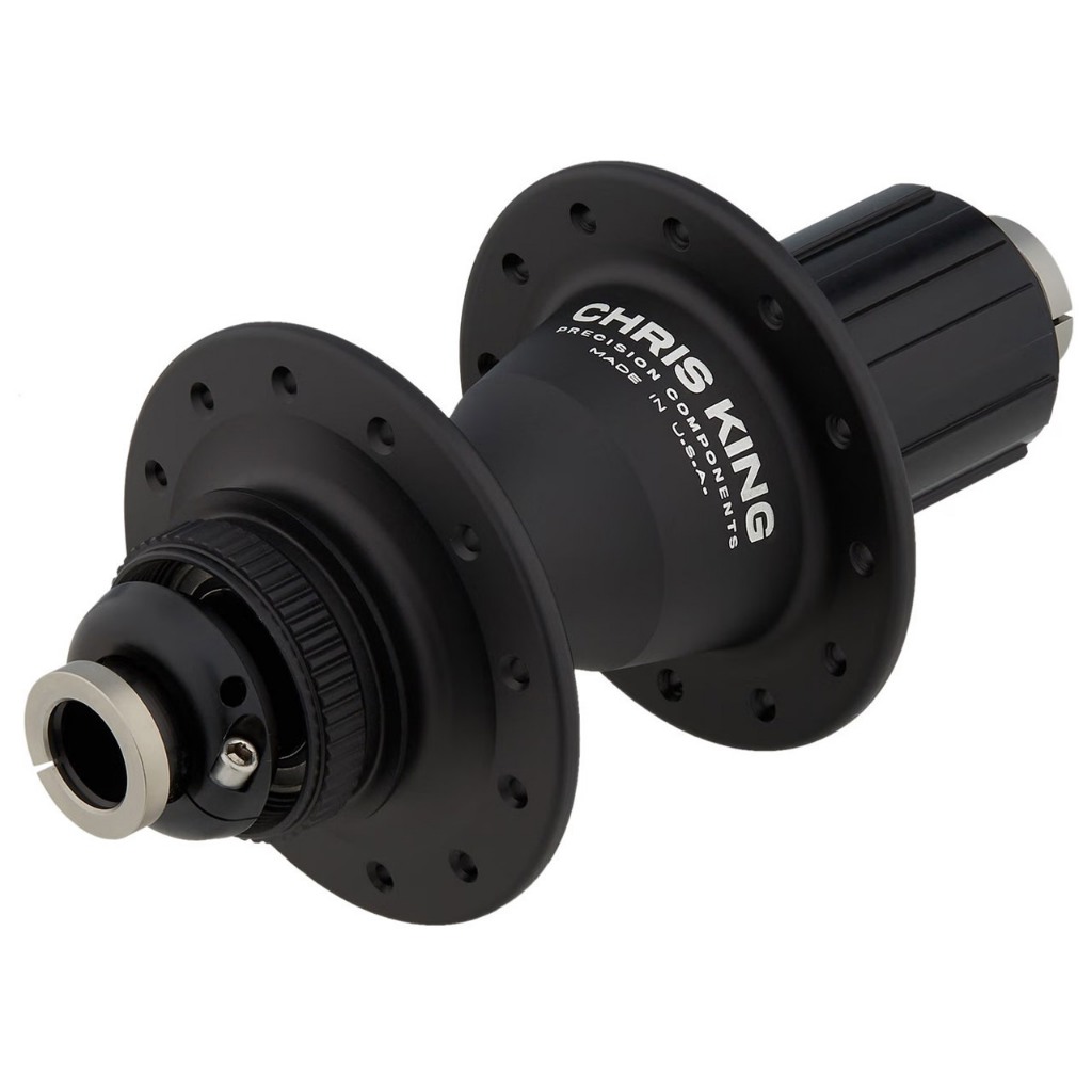 Chris King R45D Centerlock | 12×100/12×142 | Shimano HG | Steel | Black