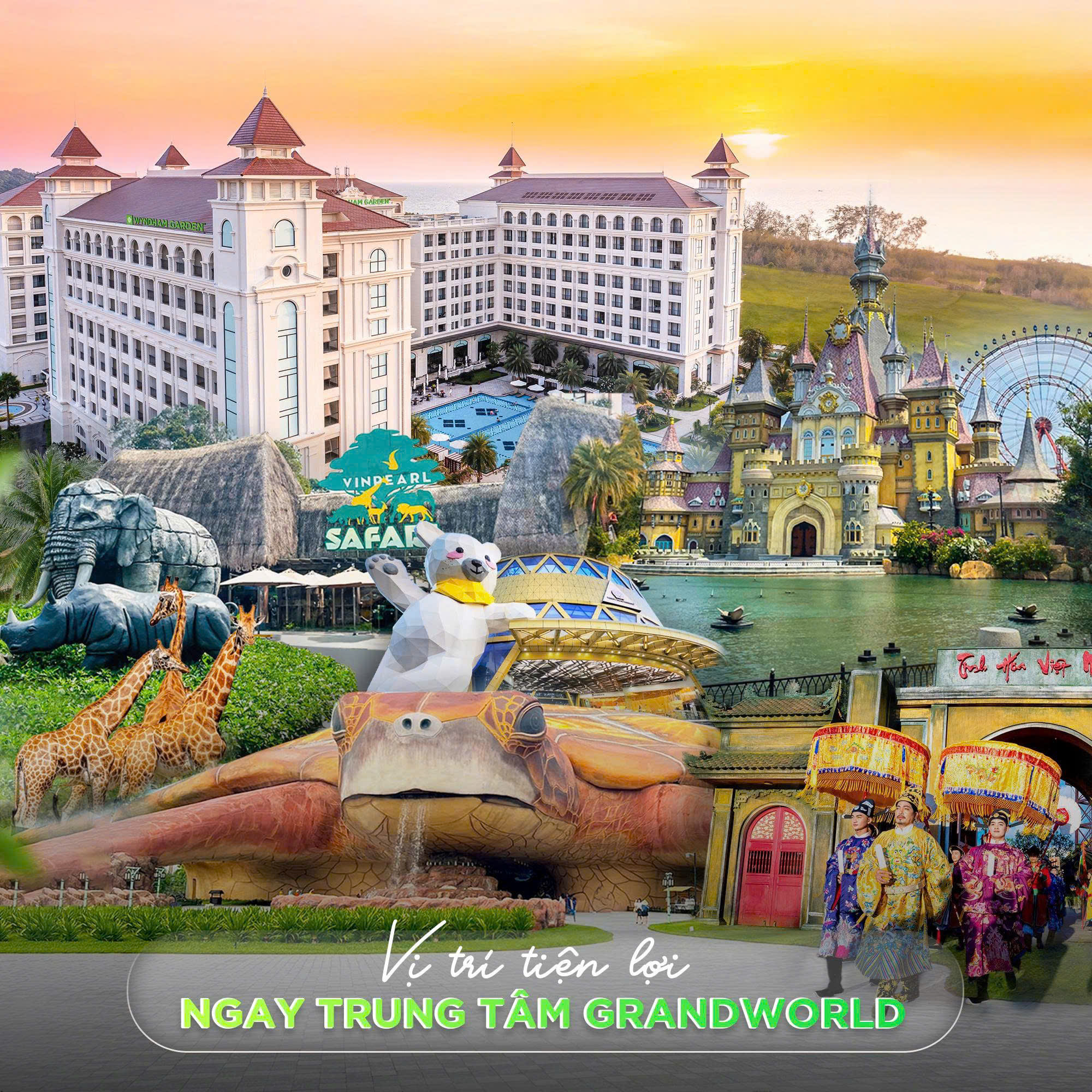 🌴 Combo Wyndham Garden Phú Quốc 3N2Đ – 4N3Đ ✈ Siêu ưu đãi cuối năm chỉ từ 5.150k