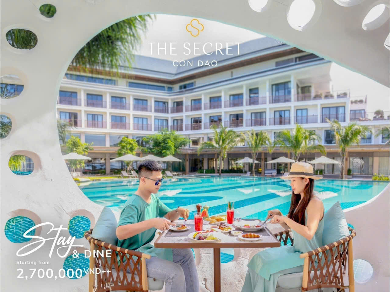The Secret Côn Đảo – Khách sạn 4 sao sang trọng trung tâm, phù hợp khách VIP