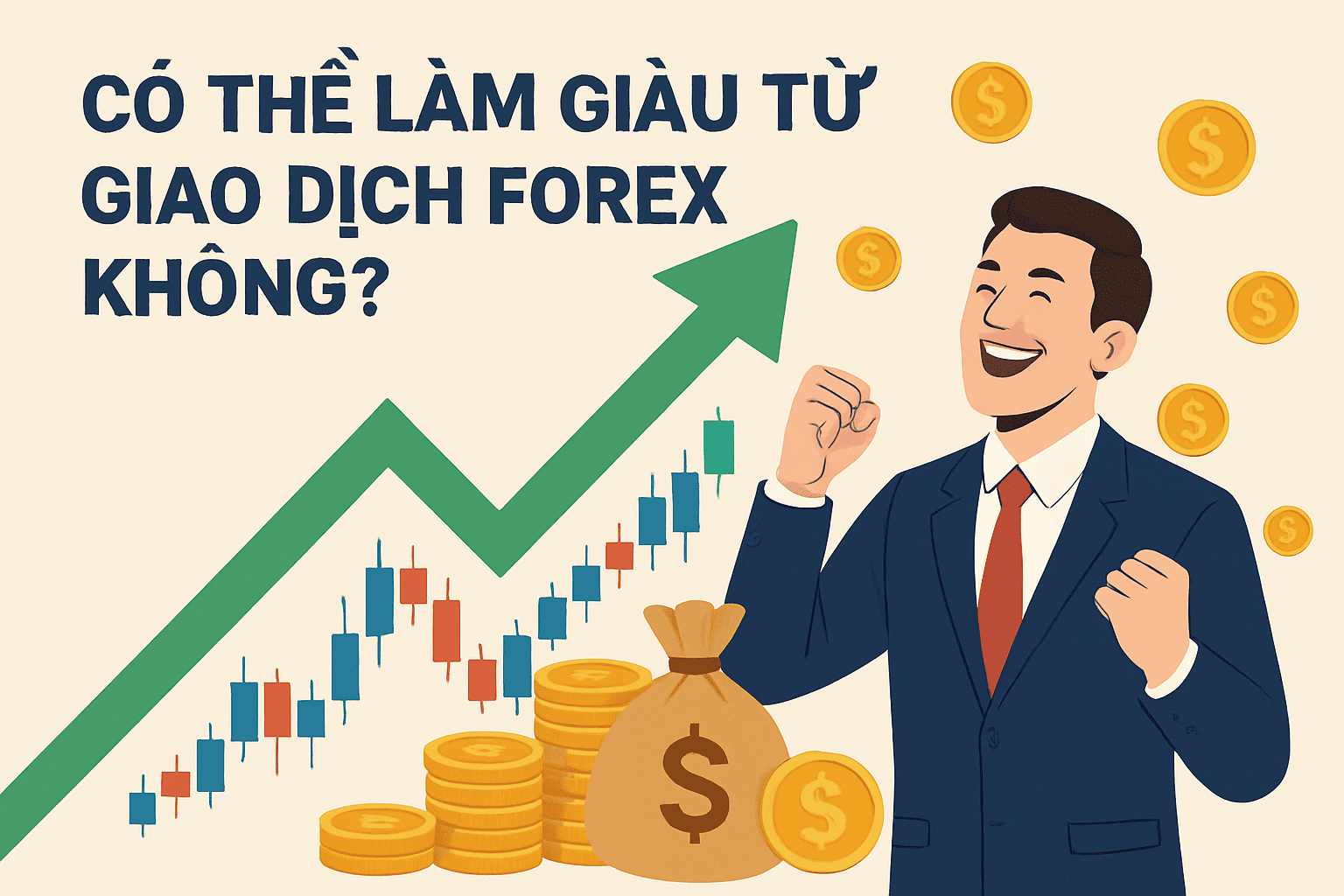 Có thể làm giàu từ giao dịch Forex không?