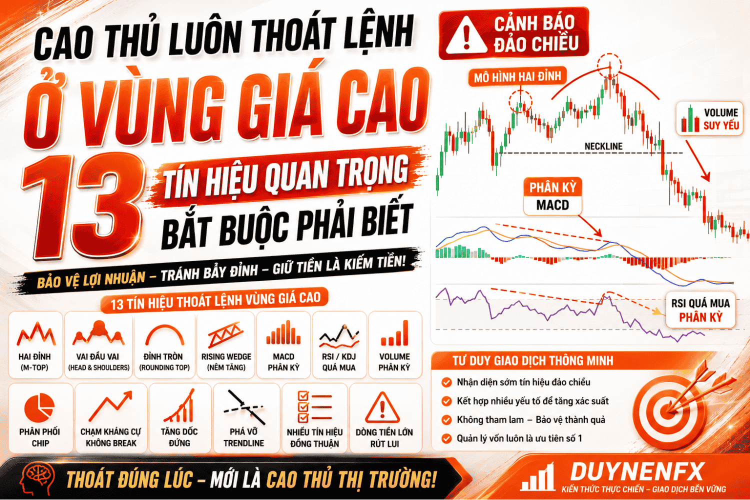 13 Tín Hiệu Đảo Chiều Để Tối Ưu Lợi Nhuận