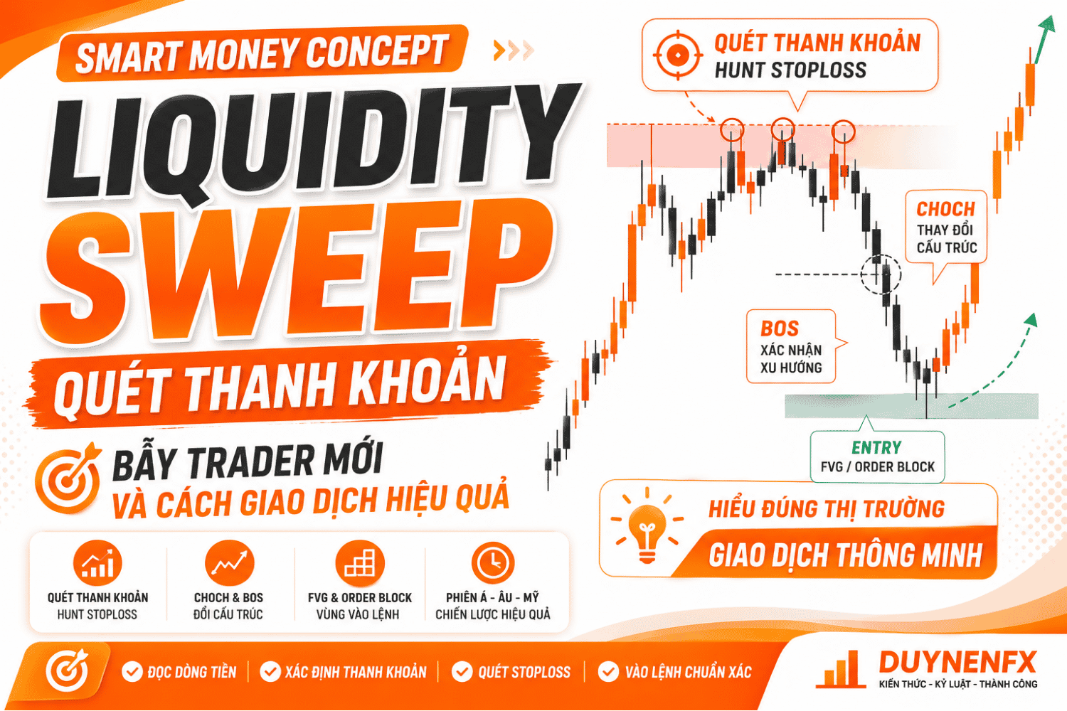 Liquidity Sweep Là Gì? Cách Smart Money “Quét Stoploss” Và Bẫy Trader Mới