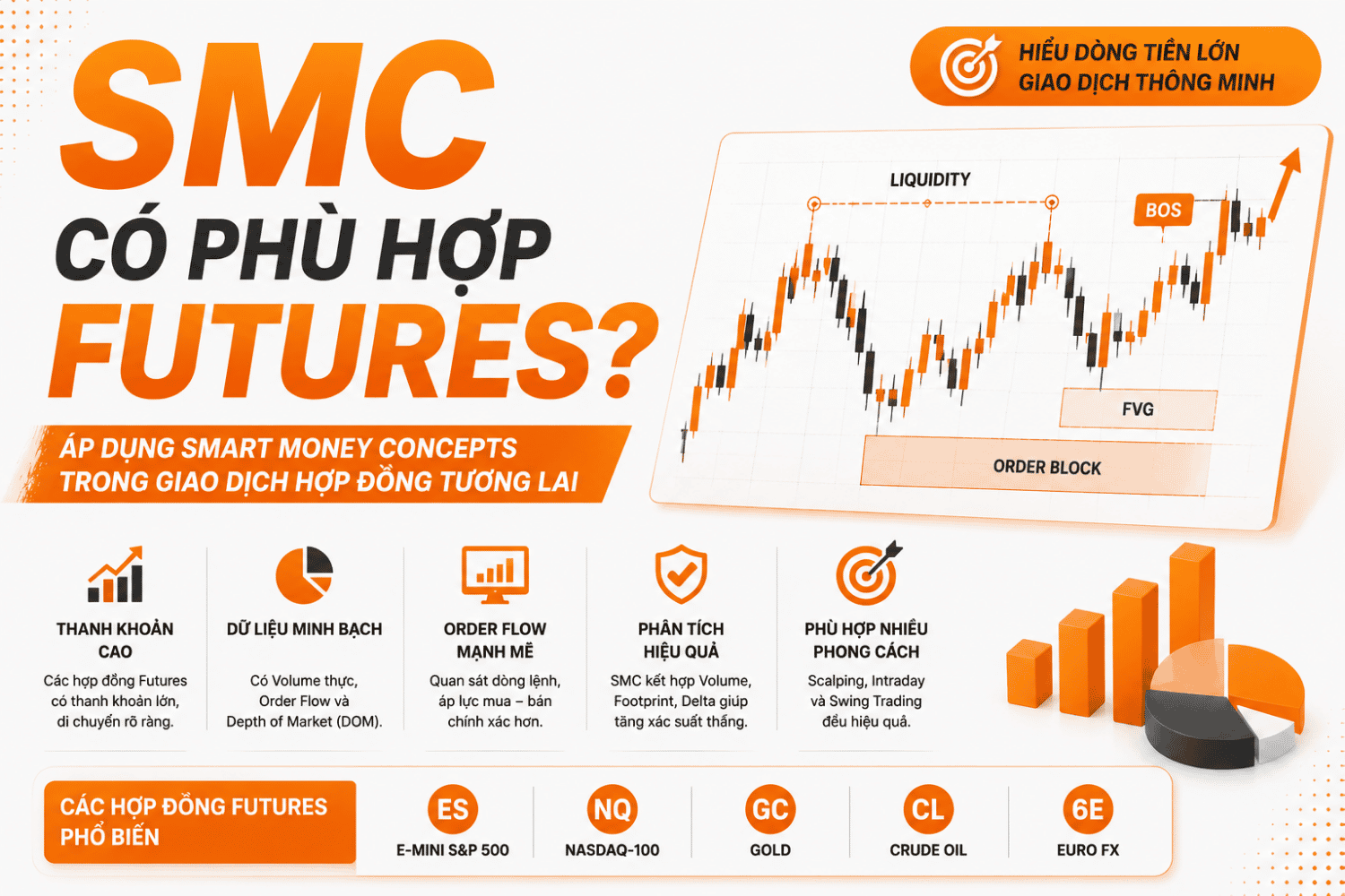 SMC Có Phù Hợp Futures? Cách Áp Dụng Smart Money Concepts Trong Giao Dịch Futures