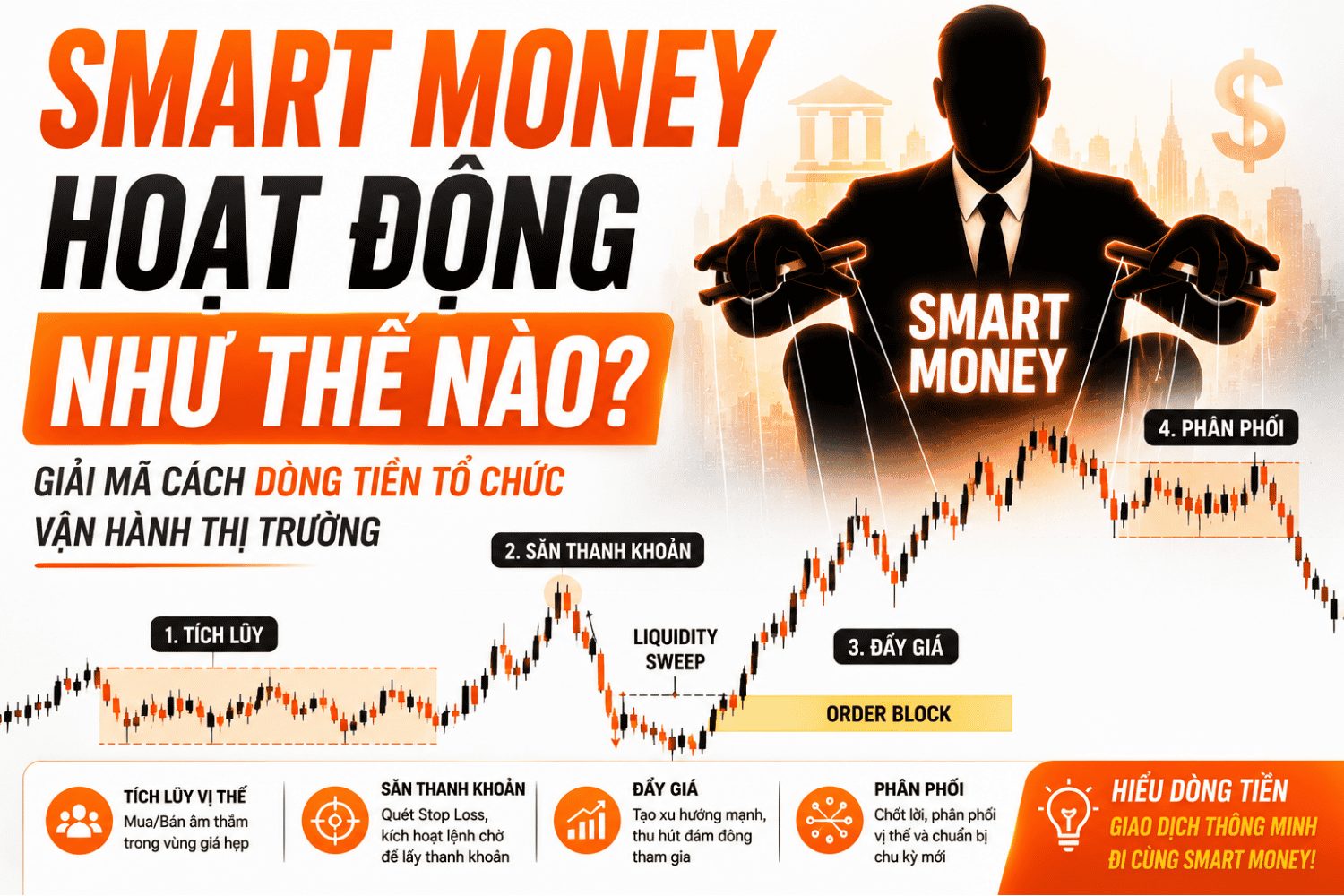 Smart Money Hoạt Động Như Thế Nào?