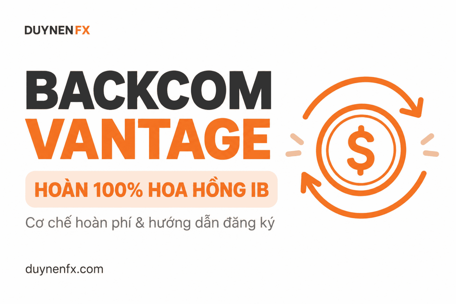 Backcom Vantage 100%: Cơ Chế & Hướng Dẫn Đăng Ký