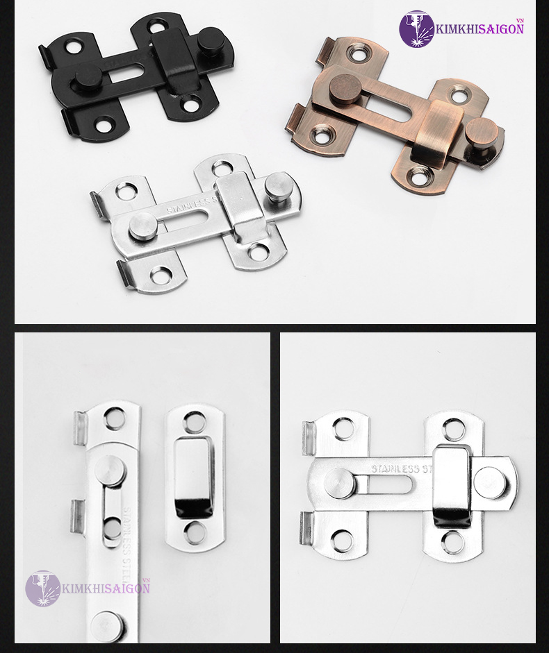 Chốt Khóa Cửa Bằng Thép Không Gỉ KHOA-03