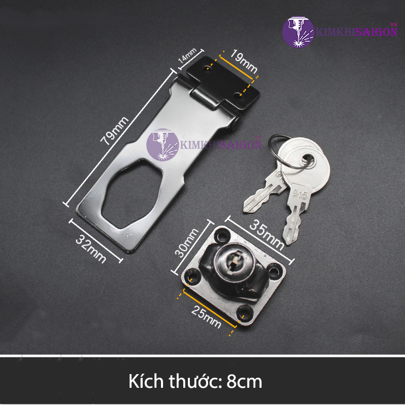 Ứng Dụng Đa Năng Của Ổ Khoá Cửa Tủ Bằng Hợp Kim KHOA-08