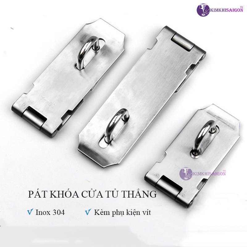 Chốt Khóa Thẳng Inox KHOA-09