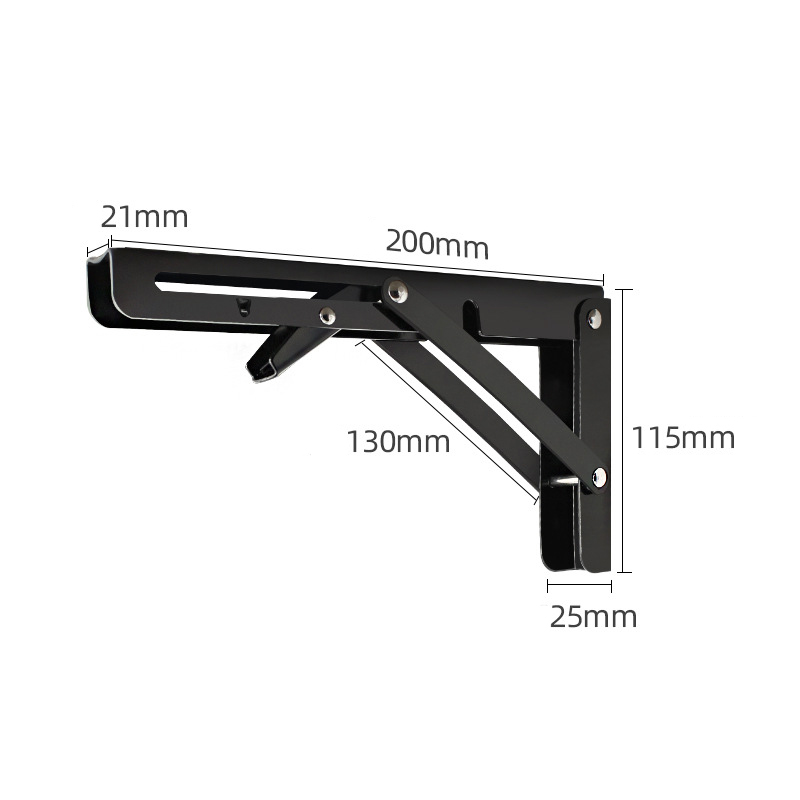Bản Lề Gập Gấp Gọn Thông Minh, Giá Ke Đỡ Bàn Gấp Gọn Treo Tường PGT-01
