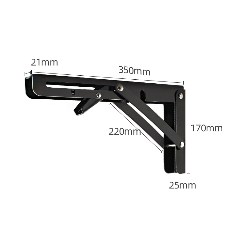 Bản Lề Gập Gấp Gọn Thông Minh, Giá Ke Đỡ Bàn Gấp Gọn Treo Tường PGT-01