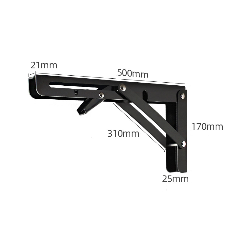 Bản Lề Gập Gấp Gọn Thông Minh, Giá Ke Đỡ Bàn Gấp Gọn Treo Tường PGT-01