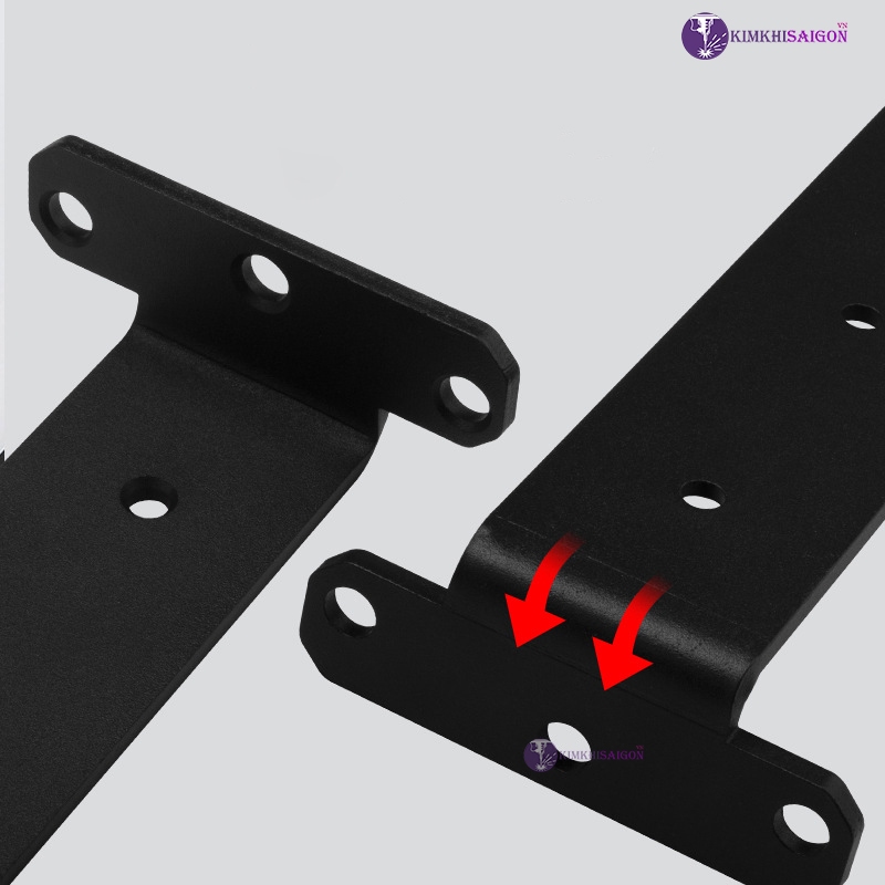 Bộ 2 Giá Đỡ Kệ Chữ T Pát Sắt Treo Tường PGT-04