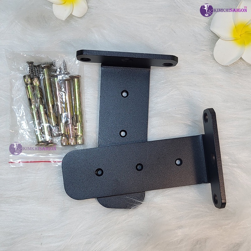 Bộ 2 Giá Đỡ Kệ Chữ T Pát Sắt Treo Tường PGT-04