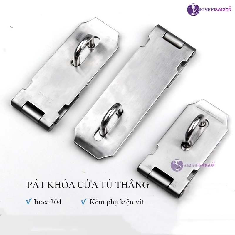 Chốt Khóa Thẳng Inox KHOA-09