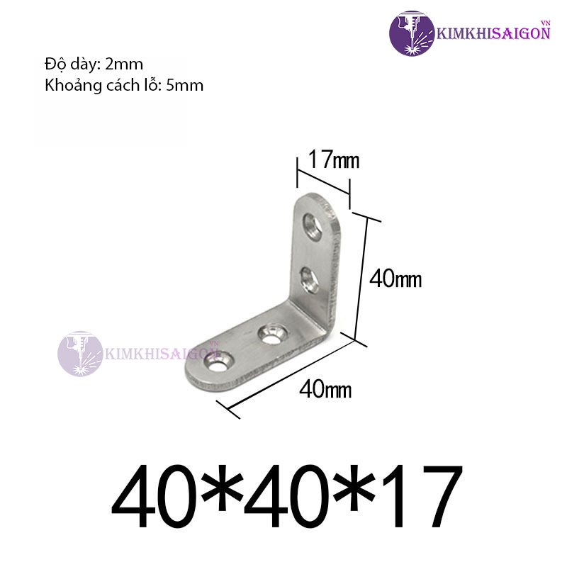 Bát Ke Góc Vuông Inox Chữ L KEGOC-01