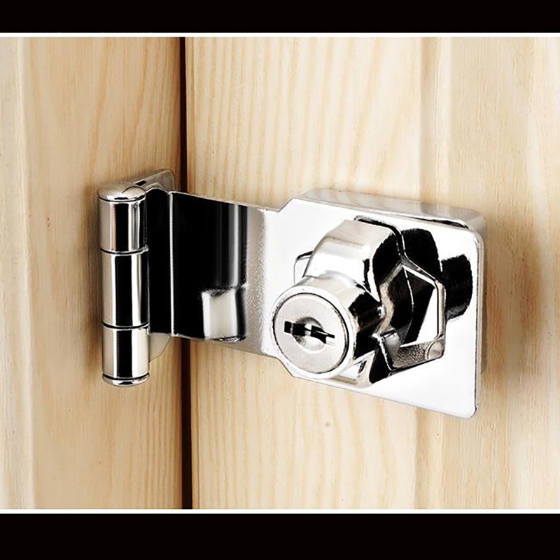 Ổ Khóa Cửa Tủ Bằng Hợp Kim Kẽm Chống Trộm KHOA-08