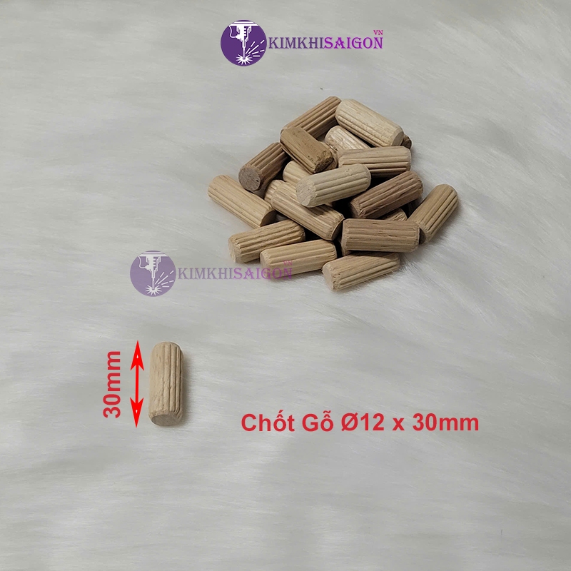 Chốt Gỗ 12mm, Chốt Gỗ Ghép Mộng, Chốt Gỗ Loại A Nhiều Kích Thước 12*30mm, 12*35mm, 12*40mm, 12*50mm Chot-03.