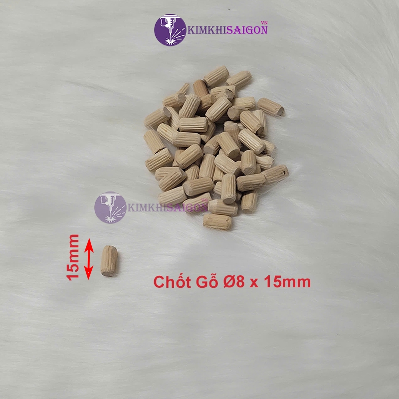 Chốt Gỗ 8mm, Gỗ Tròn Phi 8, Chốt Gỗ Loại A Nhiều Kích Thước 8*15mm, 8*20mm, 8*25mm, 8*35mm, 8*40mm Chot-03