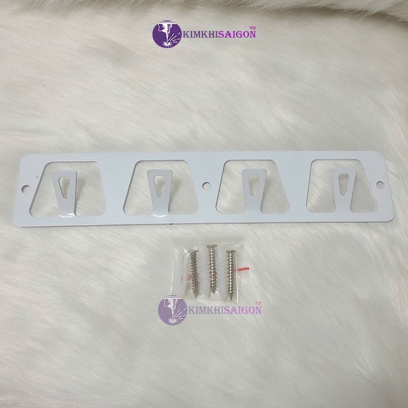 (Tặng Kèm Vít) Móc Treo Đồ, Móc Treo Tường, Móc Treo Quần Áo Chịu Lực, Móc Treo Đa Năng Gắn Tường Kim Khi Sài Gòn MT-15.