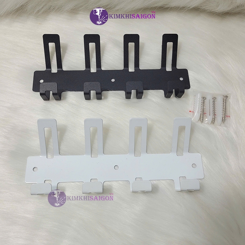 Móc Treo Quần Áo Gắn Tường (Tặng Kèm Vít), Móc Treo Quần Áo Chịu Lực, Móc Treo Đa Năng Kim Khí Sài Gòn MT-16
