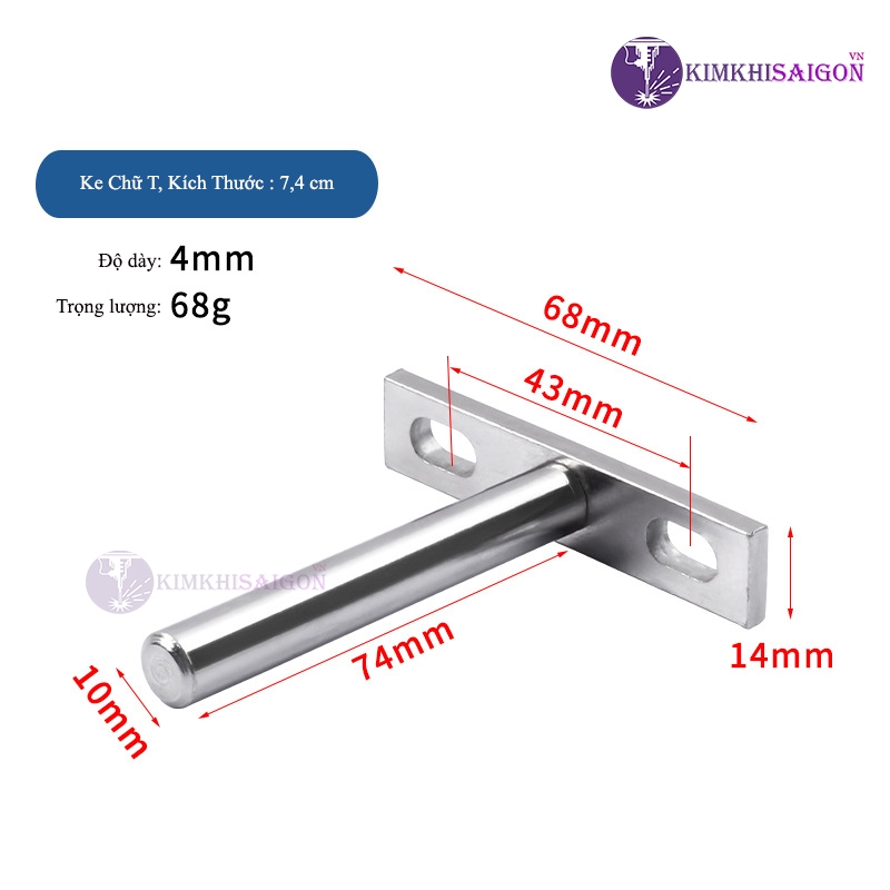 Chốt Âm Kệ Treo Tường Chữ T Nhiều Kích Thước Phù Hợp Treo Kệ Tường, Kệ Gỗ Decor Mà Không Lộ Vít Chot-05