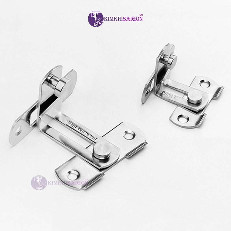 Chốt Khóa Cài Cửa Góc Vuông 90 Độ Bằng Thép Không Gỉ KHOA-04