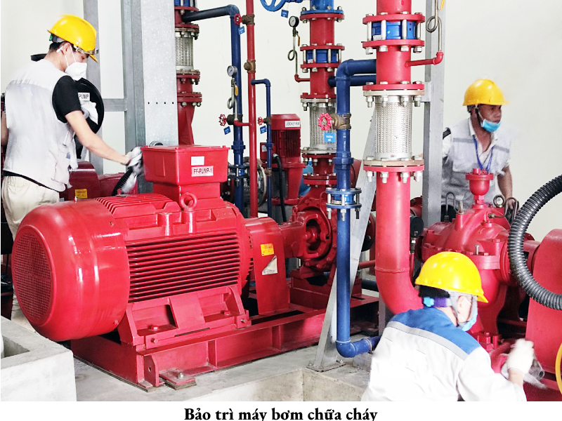 Sửa chữa máy bơm chữa cháy tại Hà Nội