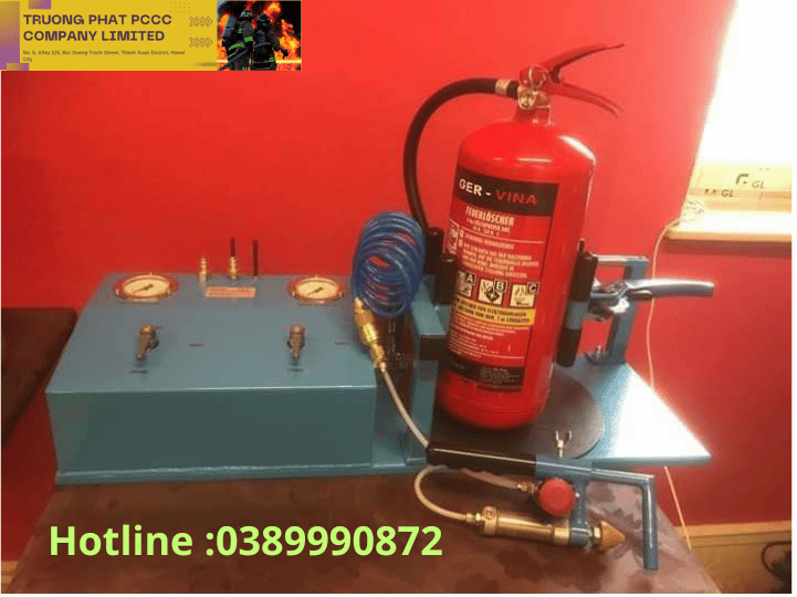 Dịch vụ nạp sạc bình chữa cháy chất lượng - Giá rẻ tại Hà Nội