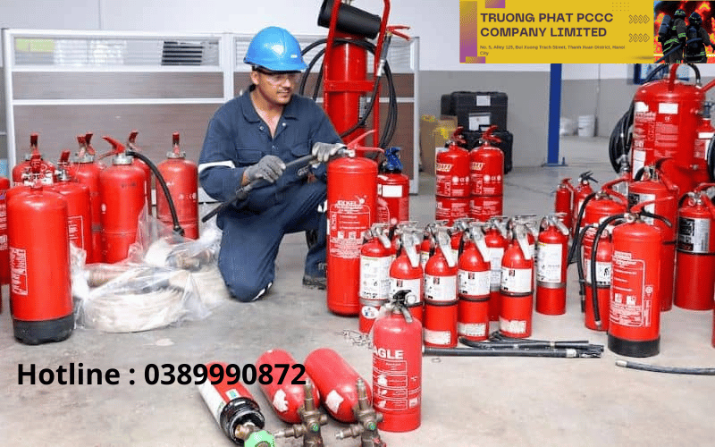 Top 5 địa chỉ nạp bình chữa cháy tại Hà Nội