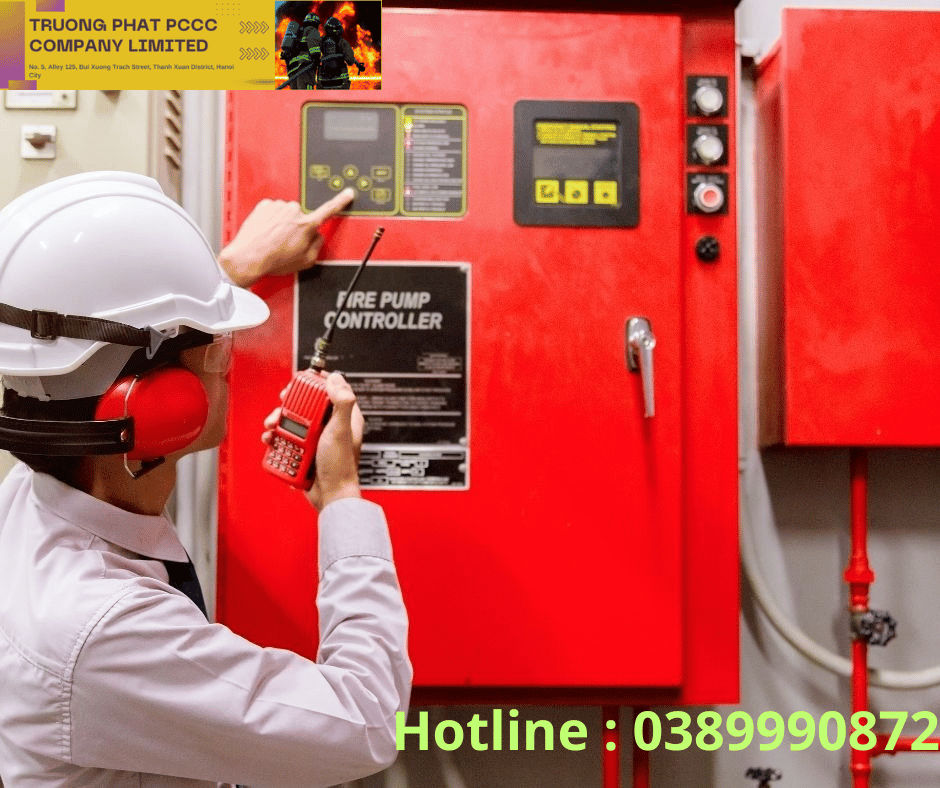 Bảo trì hệ thống PCCC của tòa nhà , chung cư tại Hà Nội