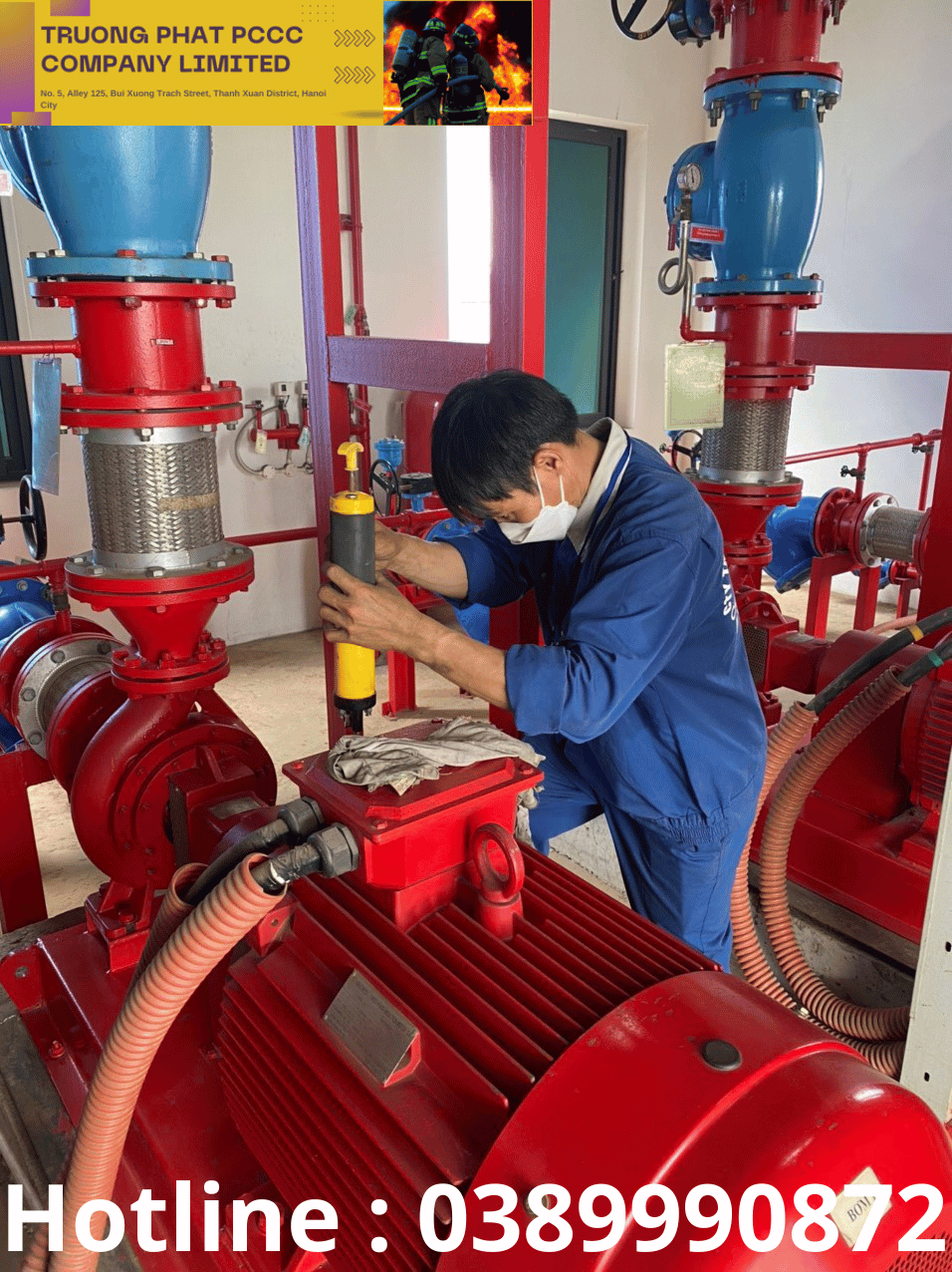 Công Ty Trường Phát Cung Cấp Dịch Vụ Bảo Dưỡng Hệ Thống PCCC Tại Huyện Quốc Oai