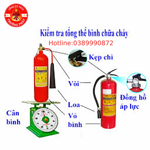 Nạp bình chữa cháy chất lượng tại bắc từ liêm