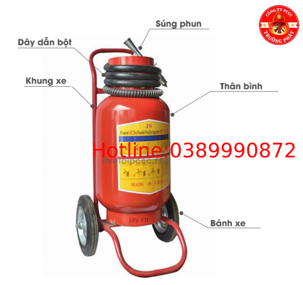 Nạp Bình chữa cháy giá rẻ chất lượng tại trương định Hà Nội