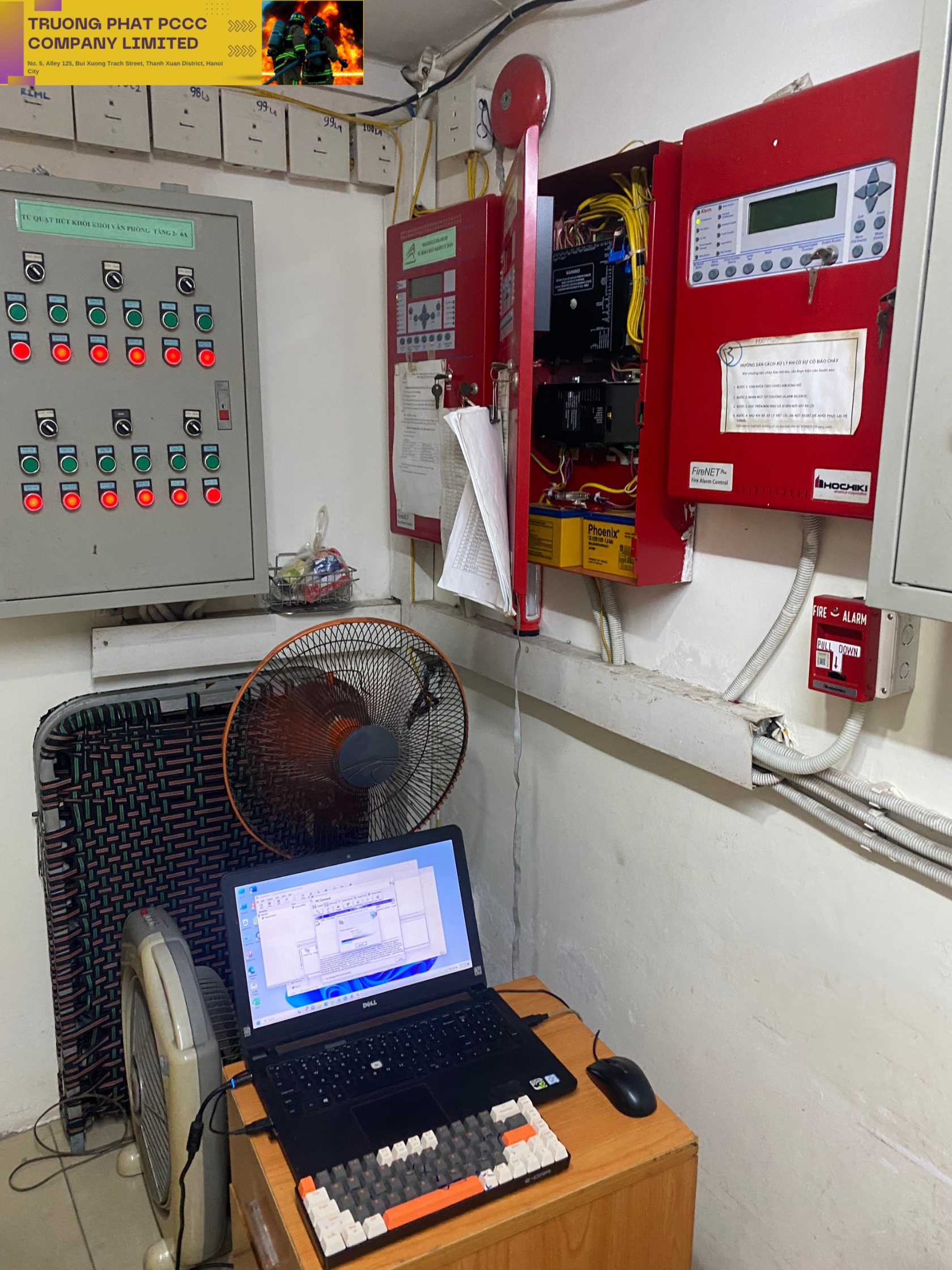Bảo dưỡng hệ thống pccc tại quận Cầu Giấy , Hà Nội