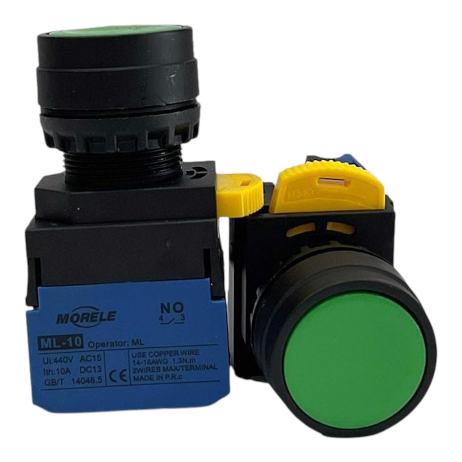 CÔNG TẮC NÚT NHẤN GIỮ KHÔNG ĐÈN MORELE ML-11S