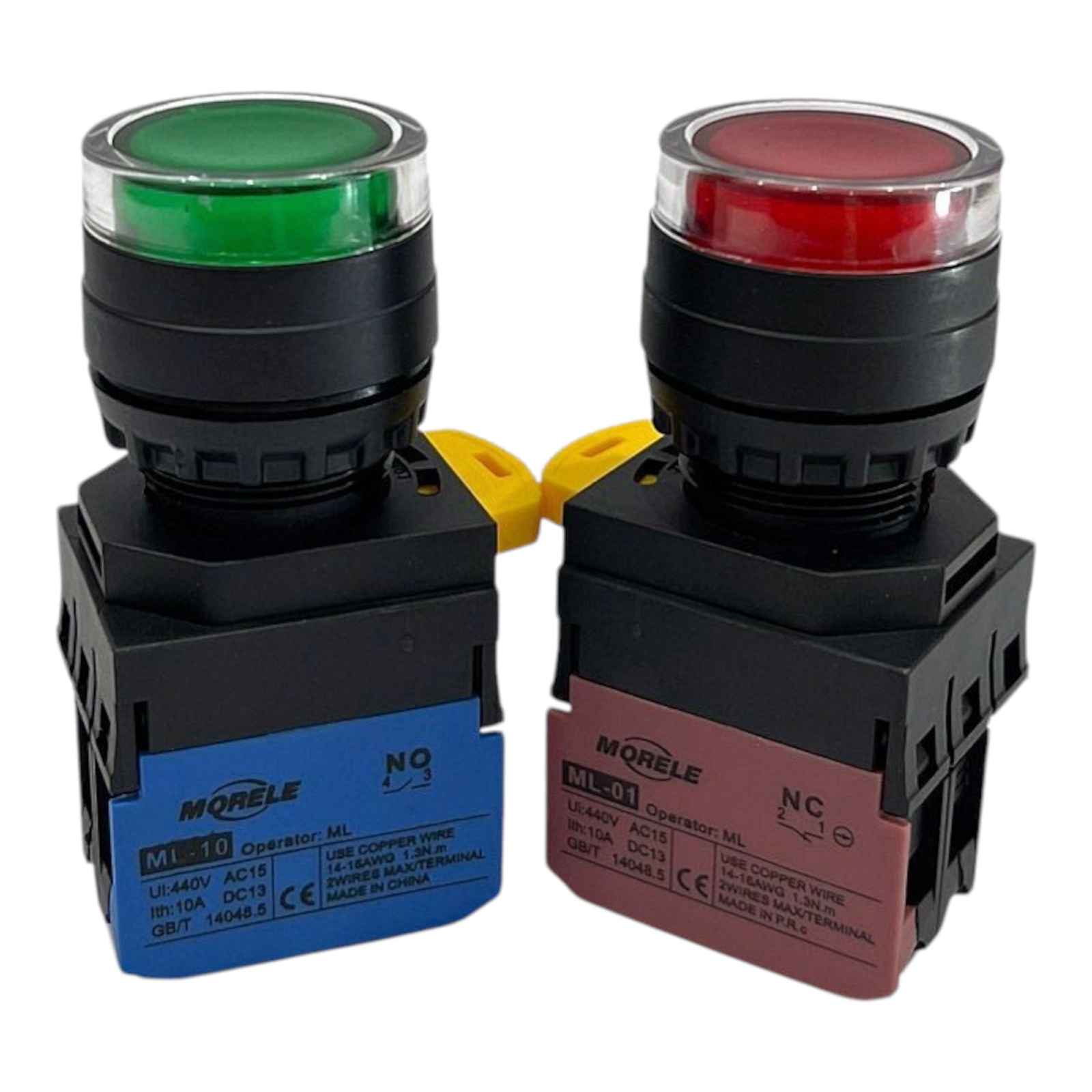 CÔNG TẮC NÚT NHẤN GIỮ CÓ ĐÈN MORELE ML-11DS