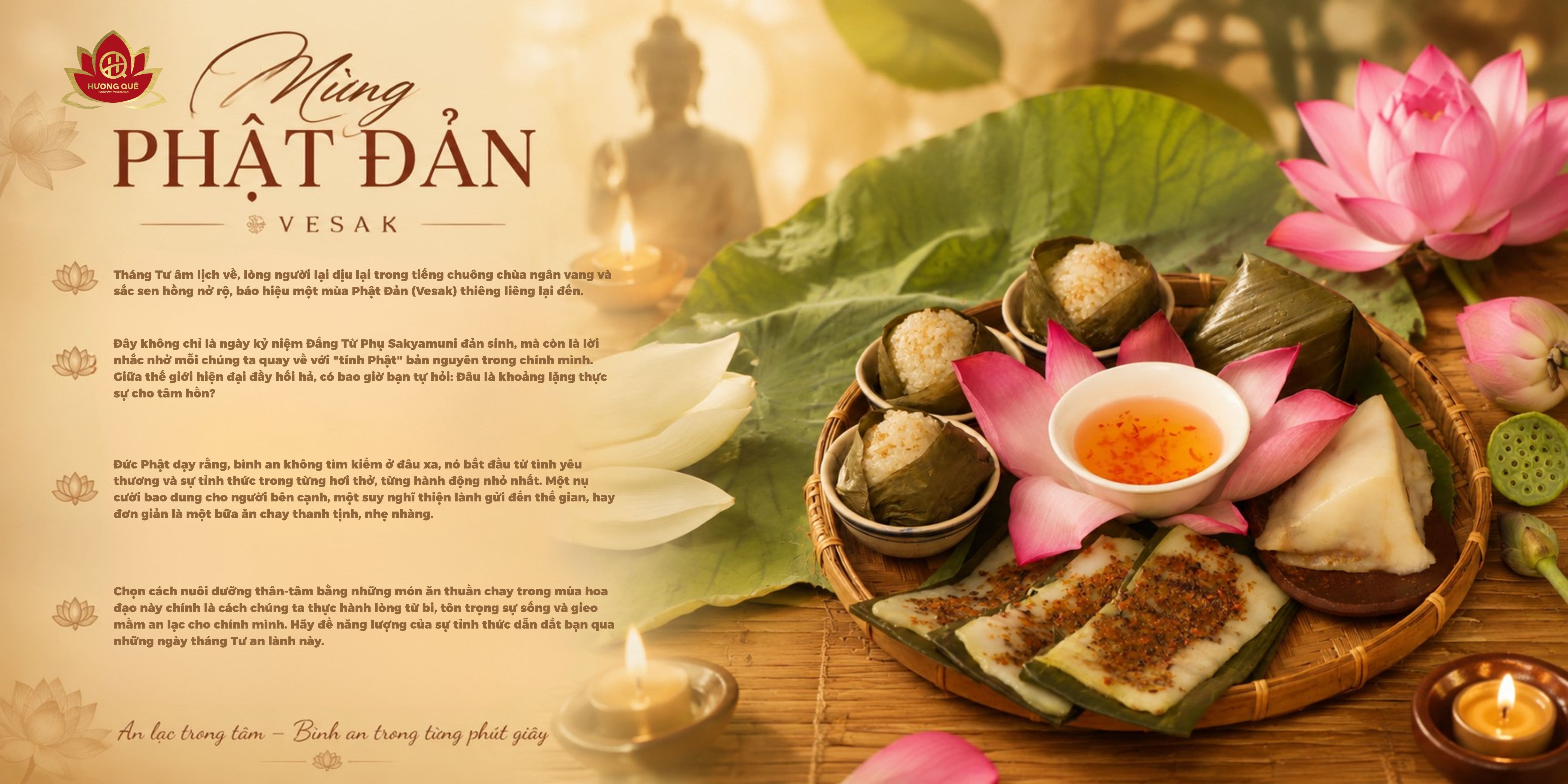 MÙA PHẬT ĐẢN: QUAY VỀ BÊN TRONG – TÌM AN YÊN TRONG TỪNG KHOẢNH KHẮC