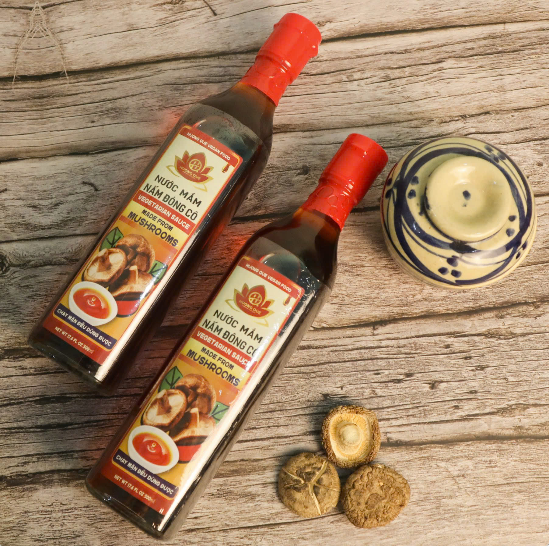 NƯỚC MẮM CHAY NẤM ĐÔNG CÔ HƯƠNG QUÊ VEGAN
