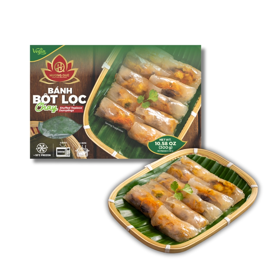 STUFFED TAPIOCA DUMPLINGS (VEGAN) - BÁNH BỘT LỌC CHAY 300g