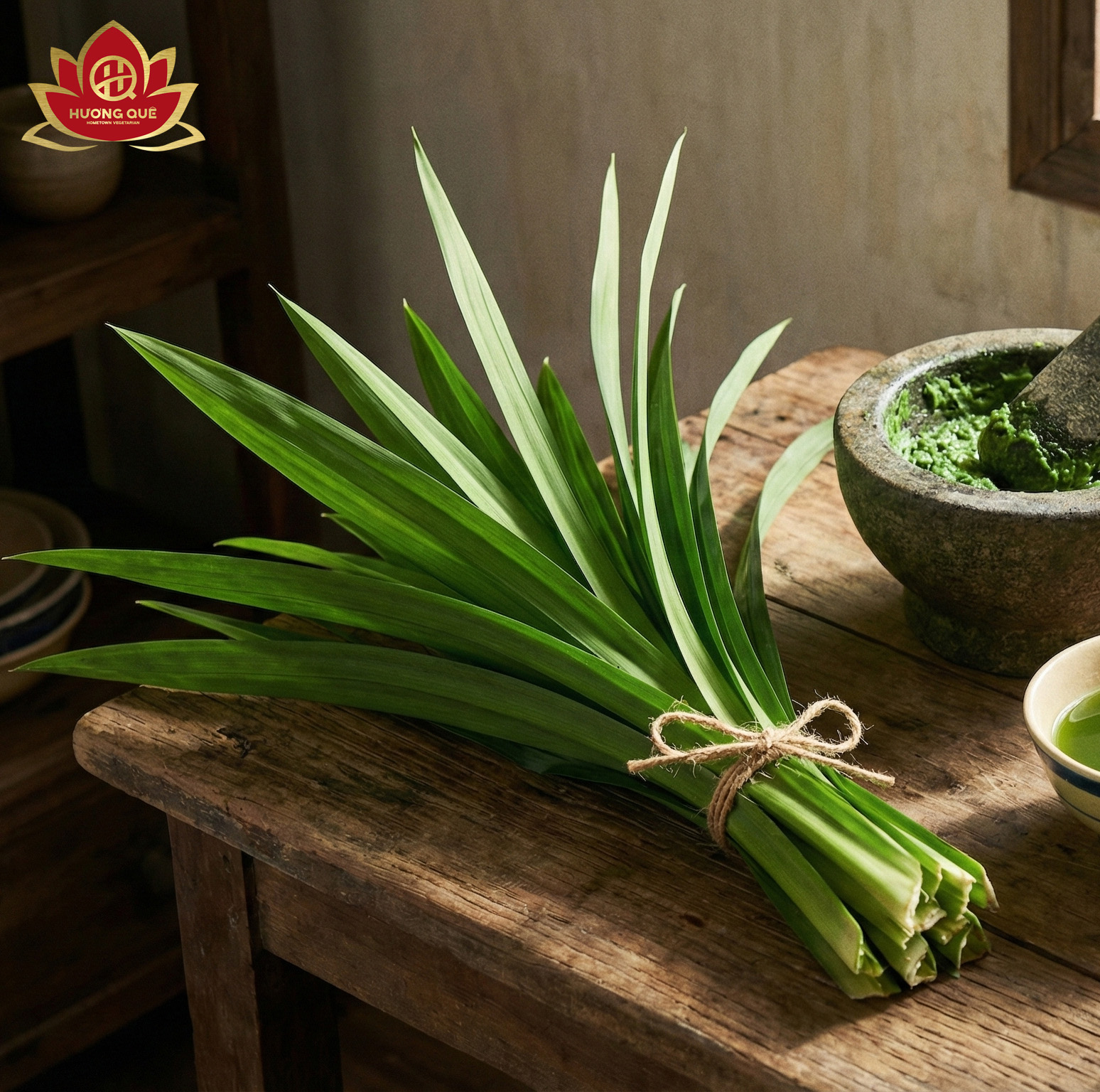 FROZEN PANDAN LEAVES - LÁ DỨA CẤP ĐÔNG 200g