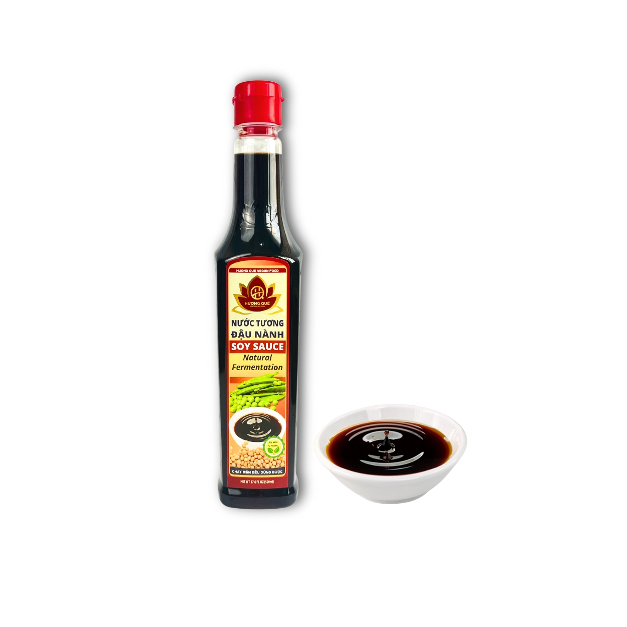 SOY SAUCE - NƯỚC TƯƠNG ĐẬU NÀNH 500ml