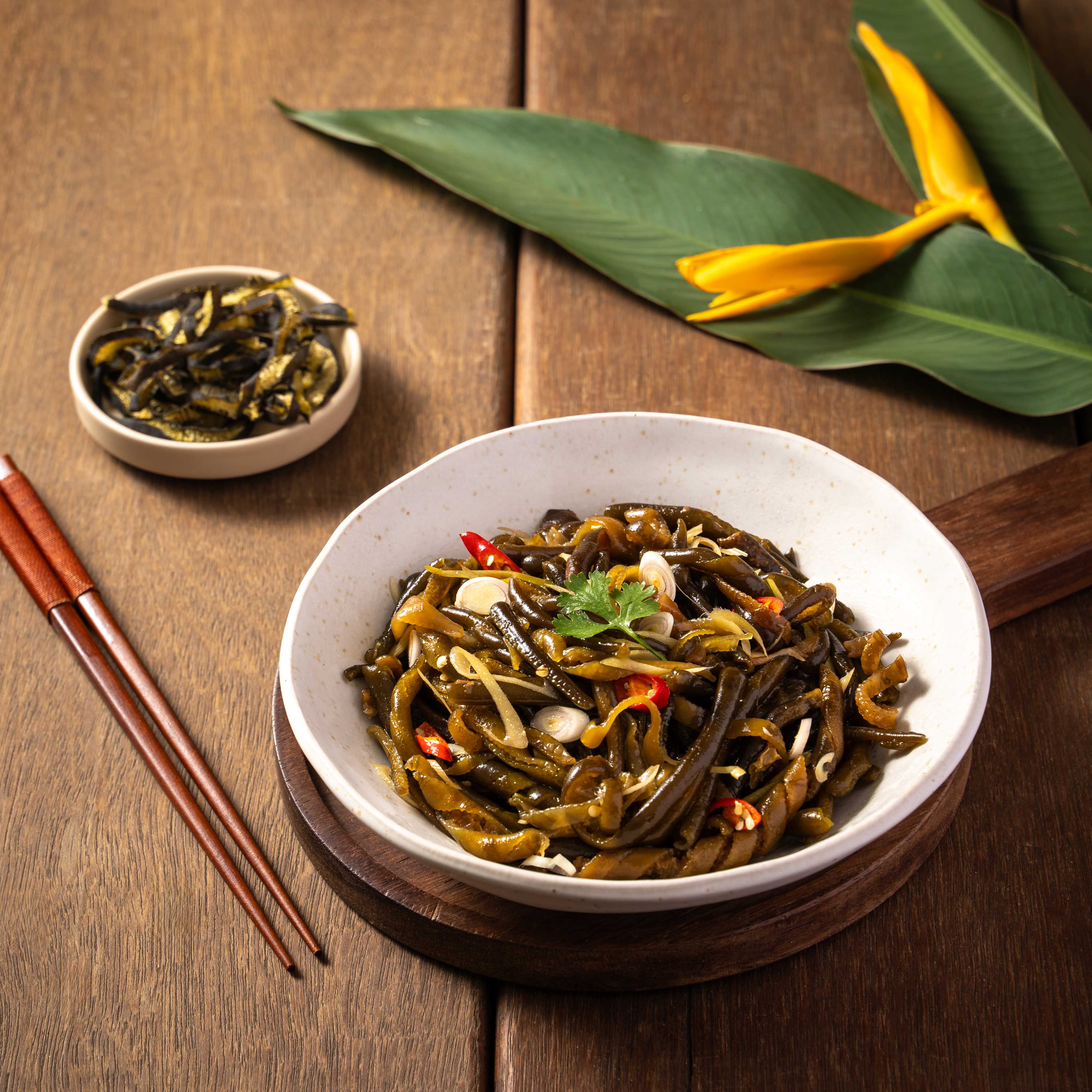 Tảo Xoắn Xào Sả Ớt