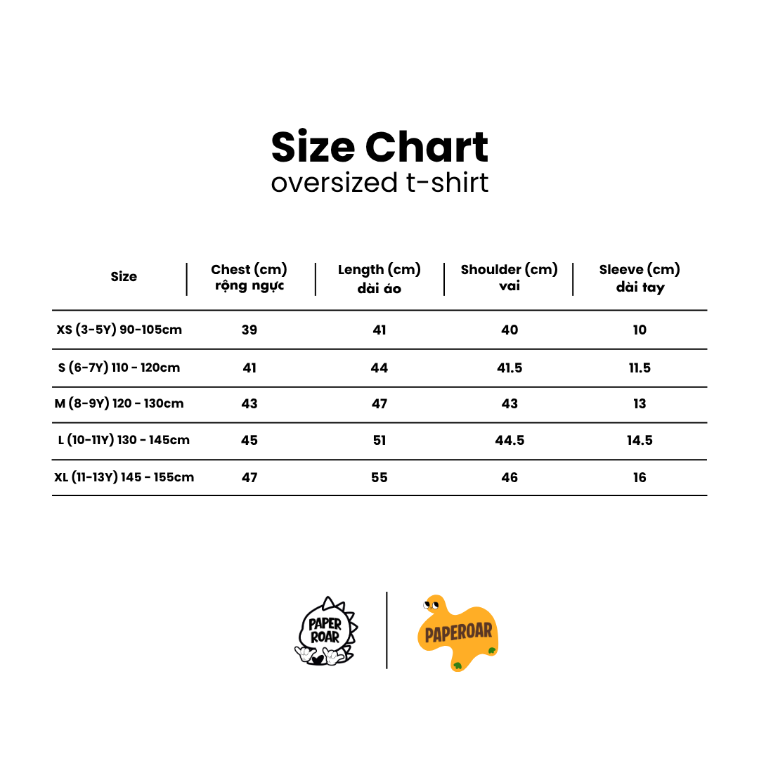 ÁO THUN TRẺ EM BLACK&WHITE SIGNATURE GRAPHIC PAPEROAR | PR KIDS TSHIRT